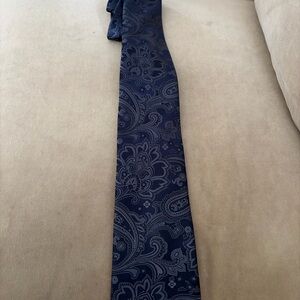 Classic Navy Paisley Men's Tie